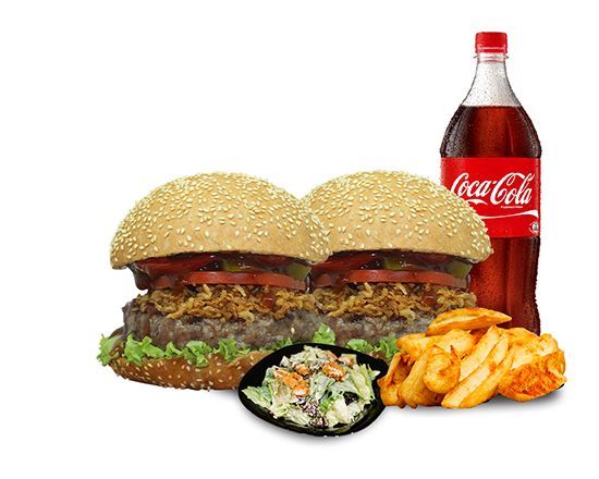 2 Kişilik BBQ Burger Menü