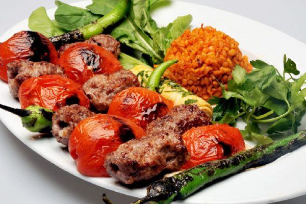 Domatesli Kebap