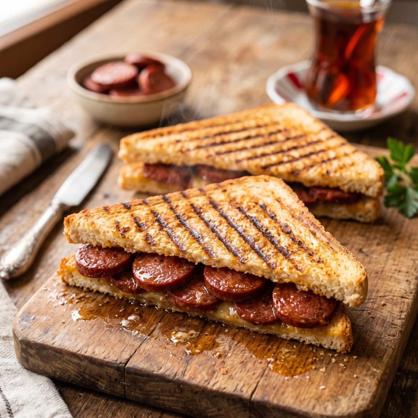 Sucuklu Tost