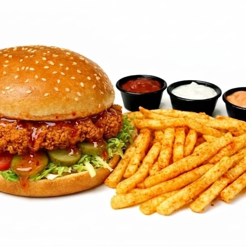 Sweet Chili Tavuk Burger