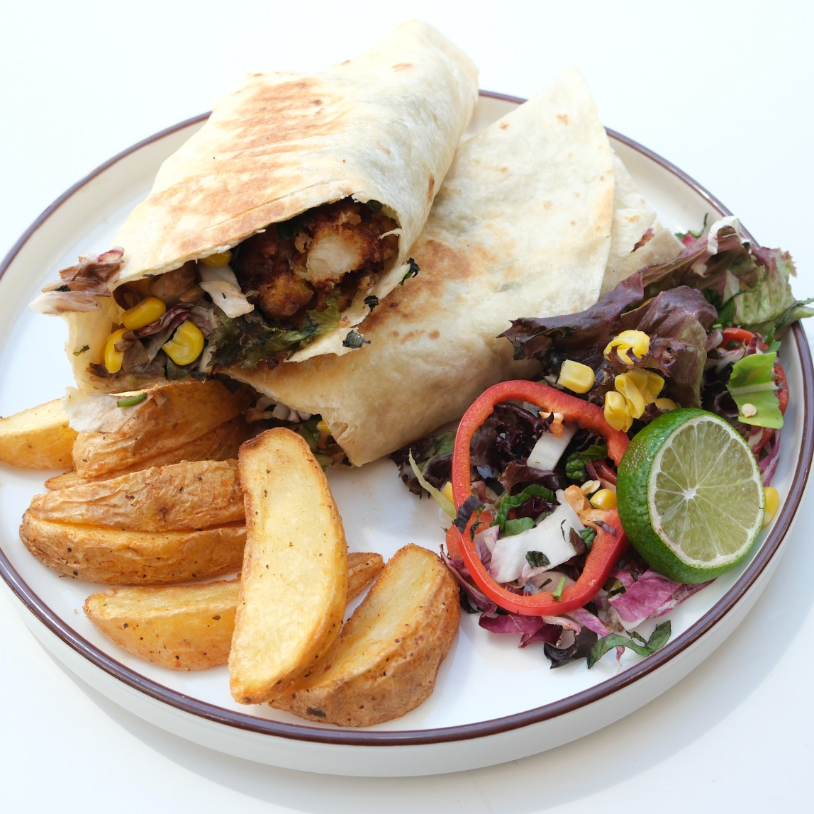 Çıtır Tavuk Wrap
