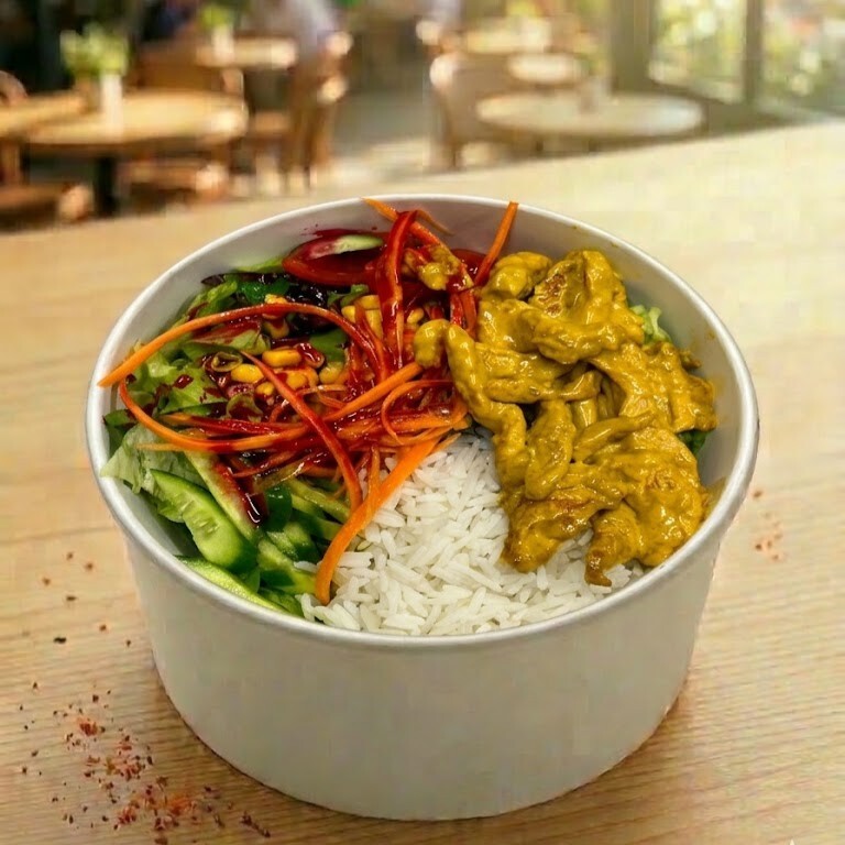 Kovada Köri Soslu Tavuklu Basmati