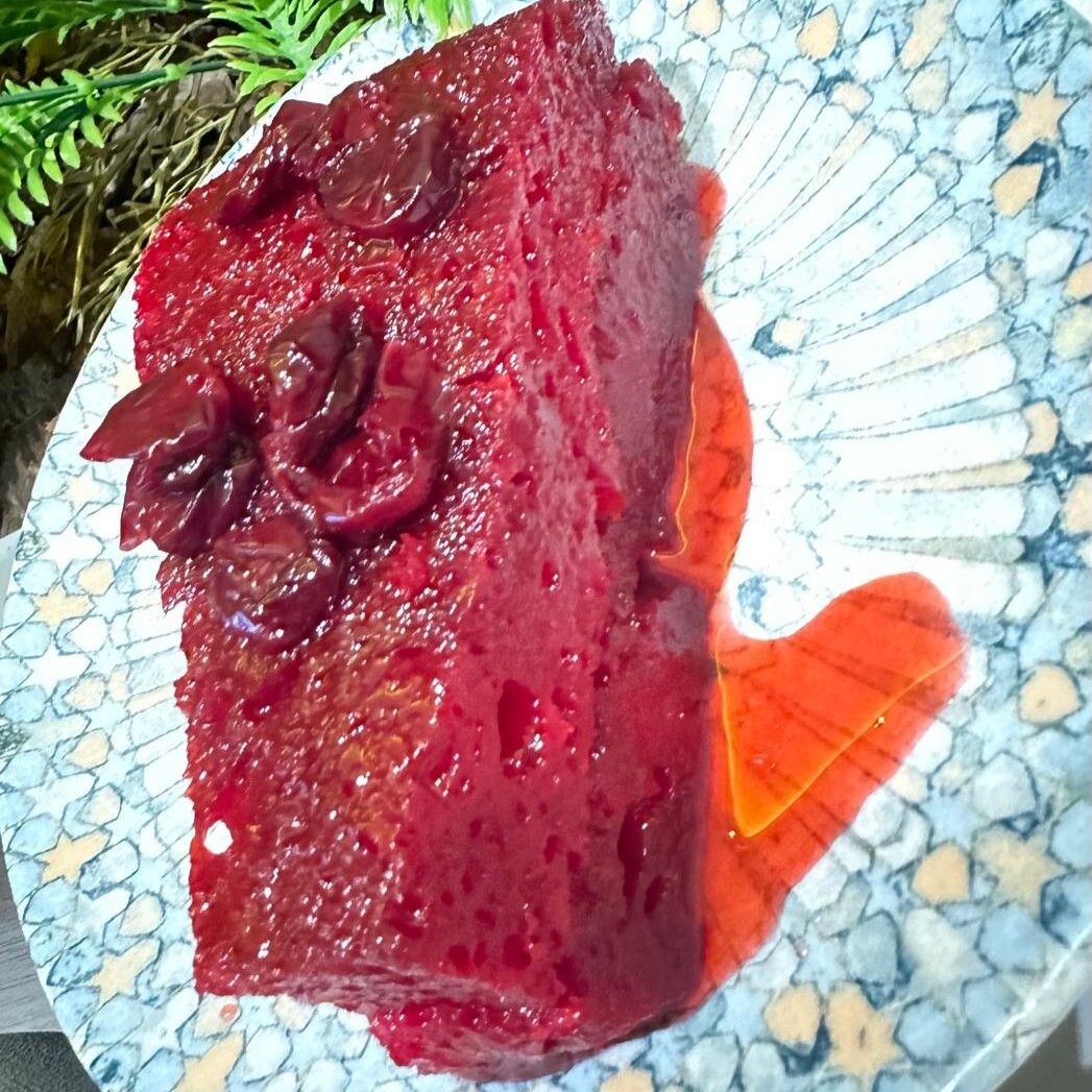 VİŞNELİ KAYMAKLI EKMEK KADAYIFI