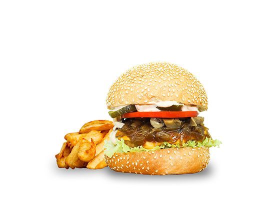 Chicken Mushroom Burger