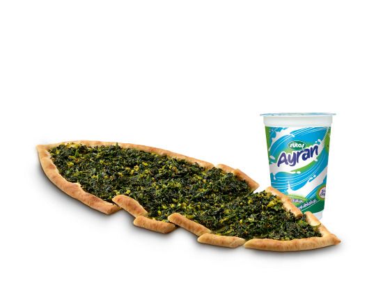 Turka Ispanaklı Pide Menü