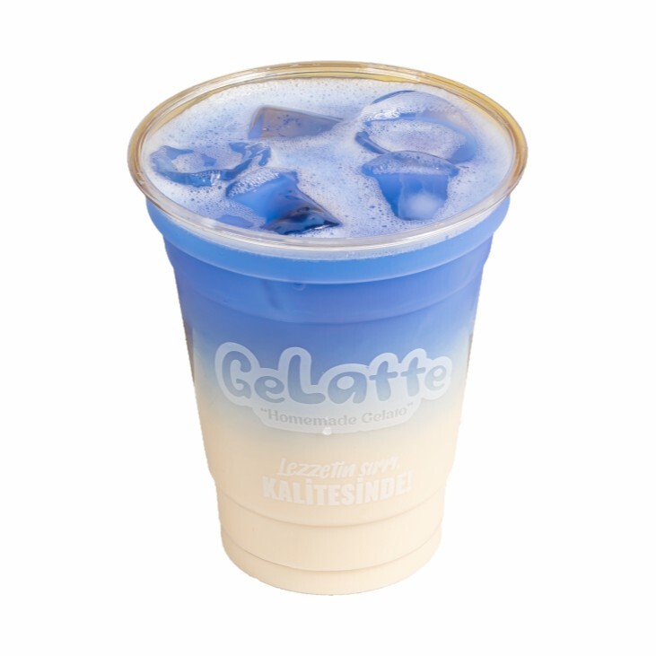 İce Blue Matcha Latte