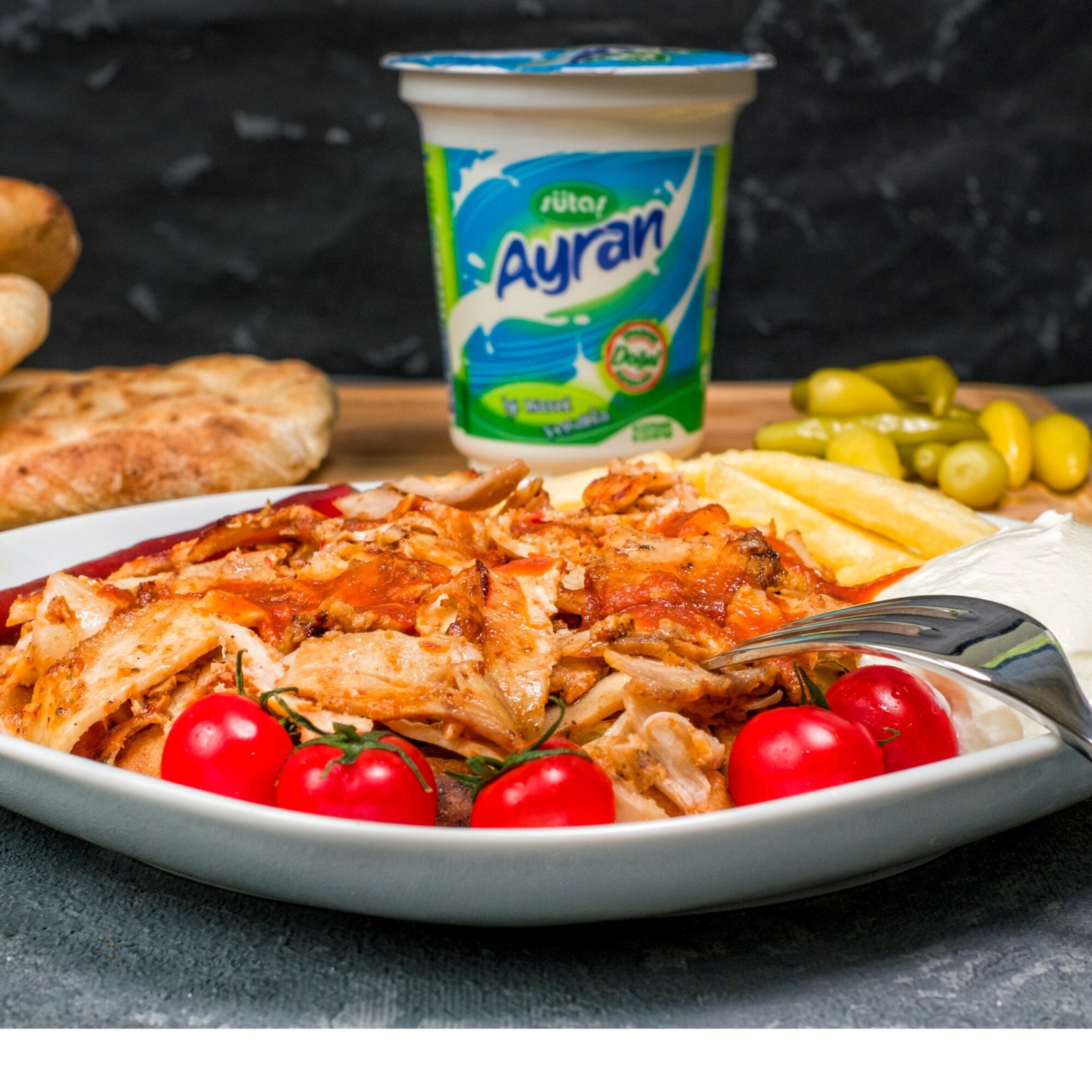 İskender (Tavuk Dönerden) 100 gr
