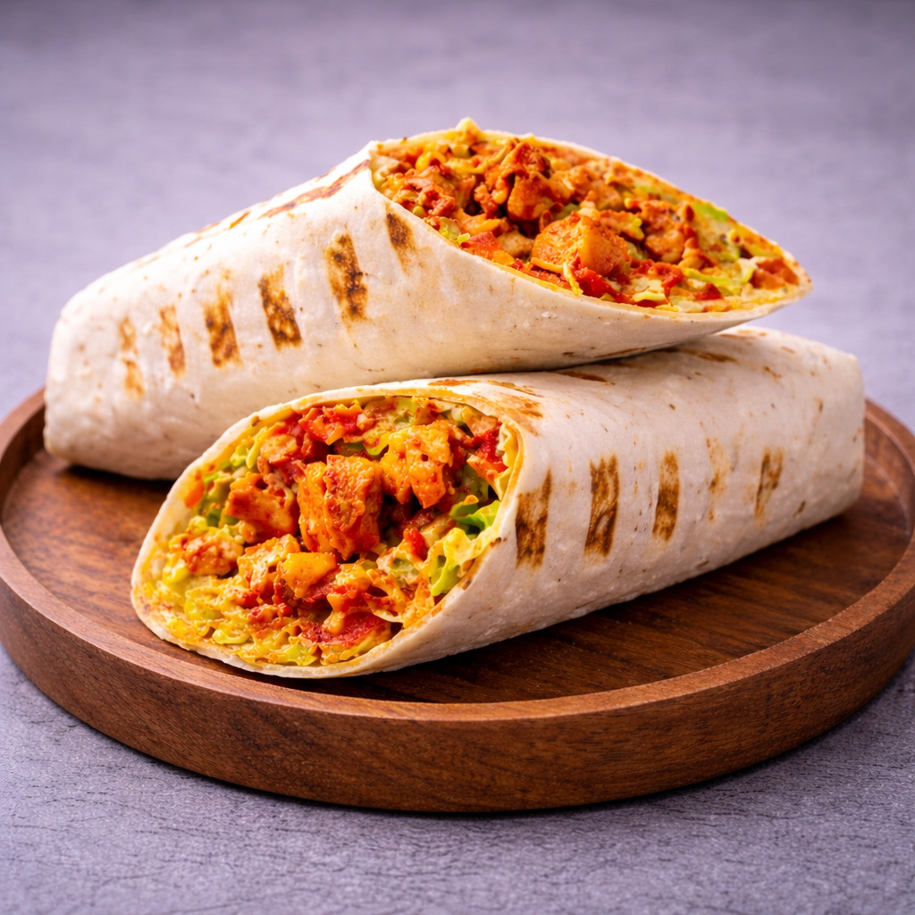 Yandım Soslu Tavuk Wrap