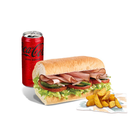 Hindi Jambon Sandviç (15 cm.) Menü