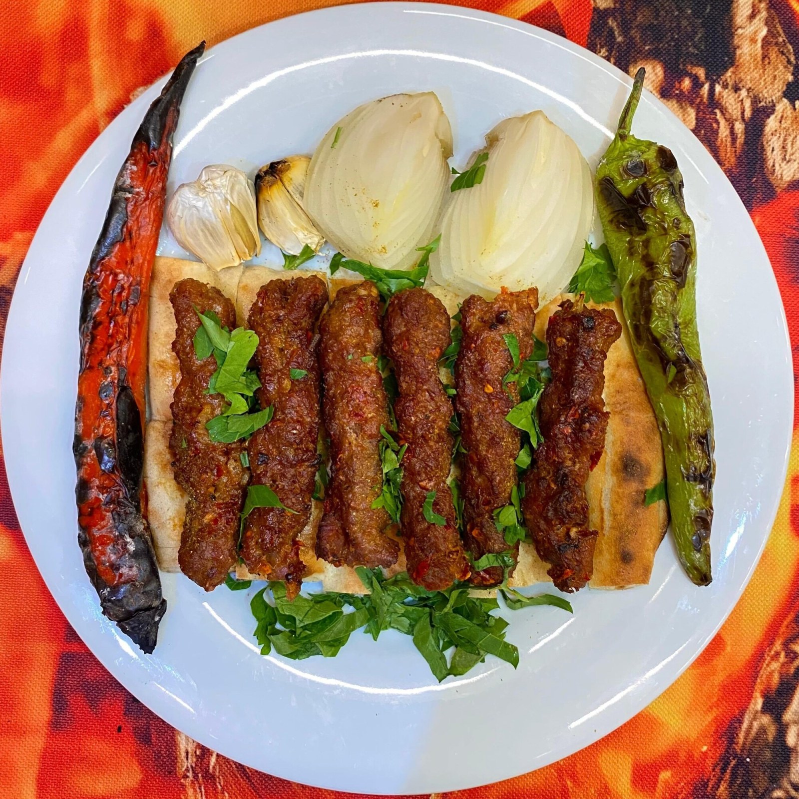 Acılı Soğanlı Şiş-Köfte (1 porsiyon)