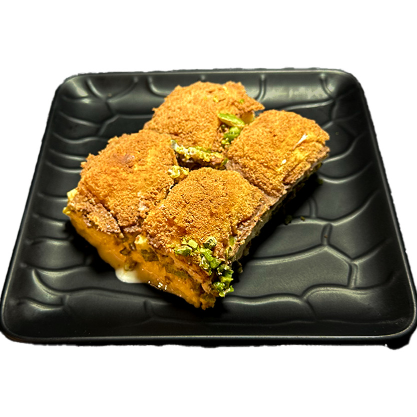 Fıstıklı & Sütlü & Çikolatalı Soğuk Baklava
