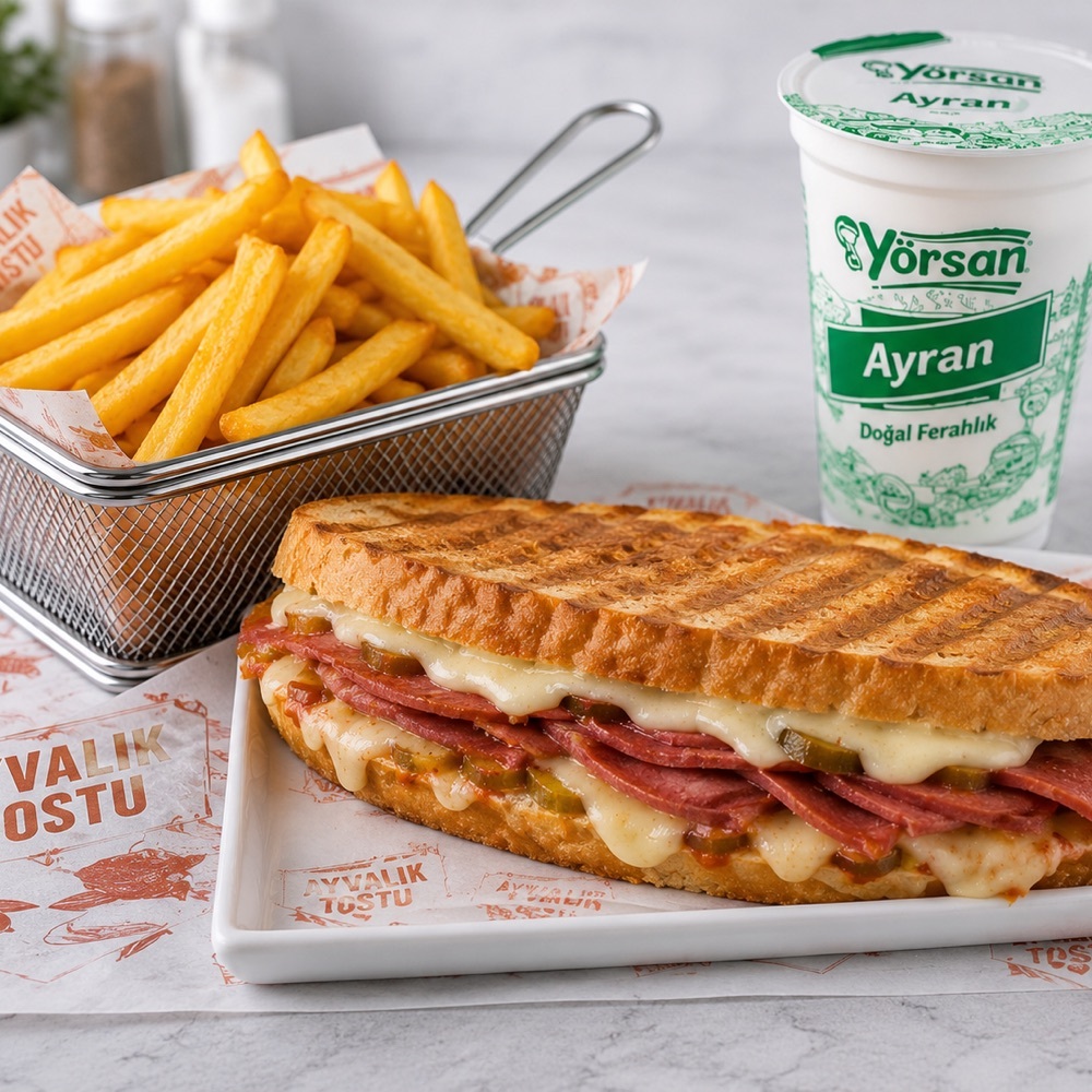 Ayvalık Tost Menü
