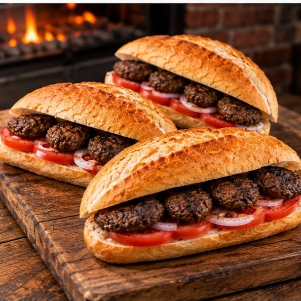 3 Ekmek Aras Köfte