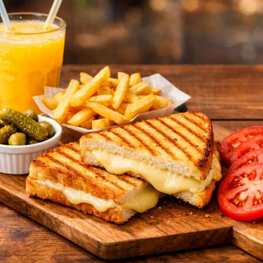 Kaşarlı Tost Menü