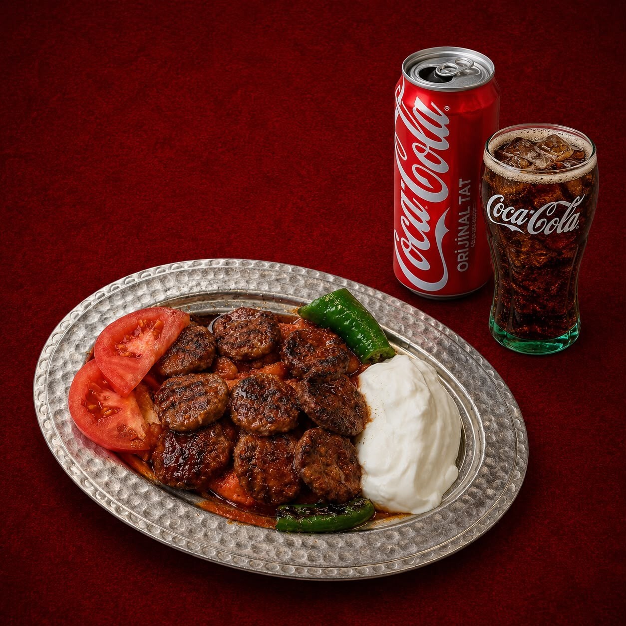 Coca-Cola Doyuran Fırsatı (Pideli Köfte Menü)