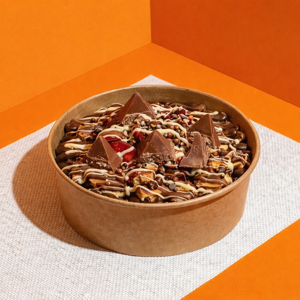 Toblerone Bowl Waffle