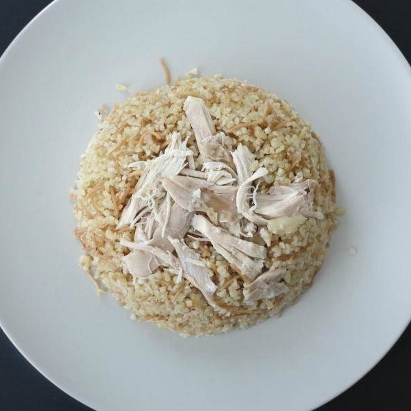 Tavuklu Bulgur Pilavi menü (salata ayran 20cl)