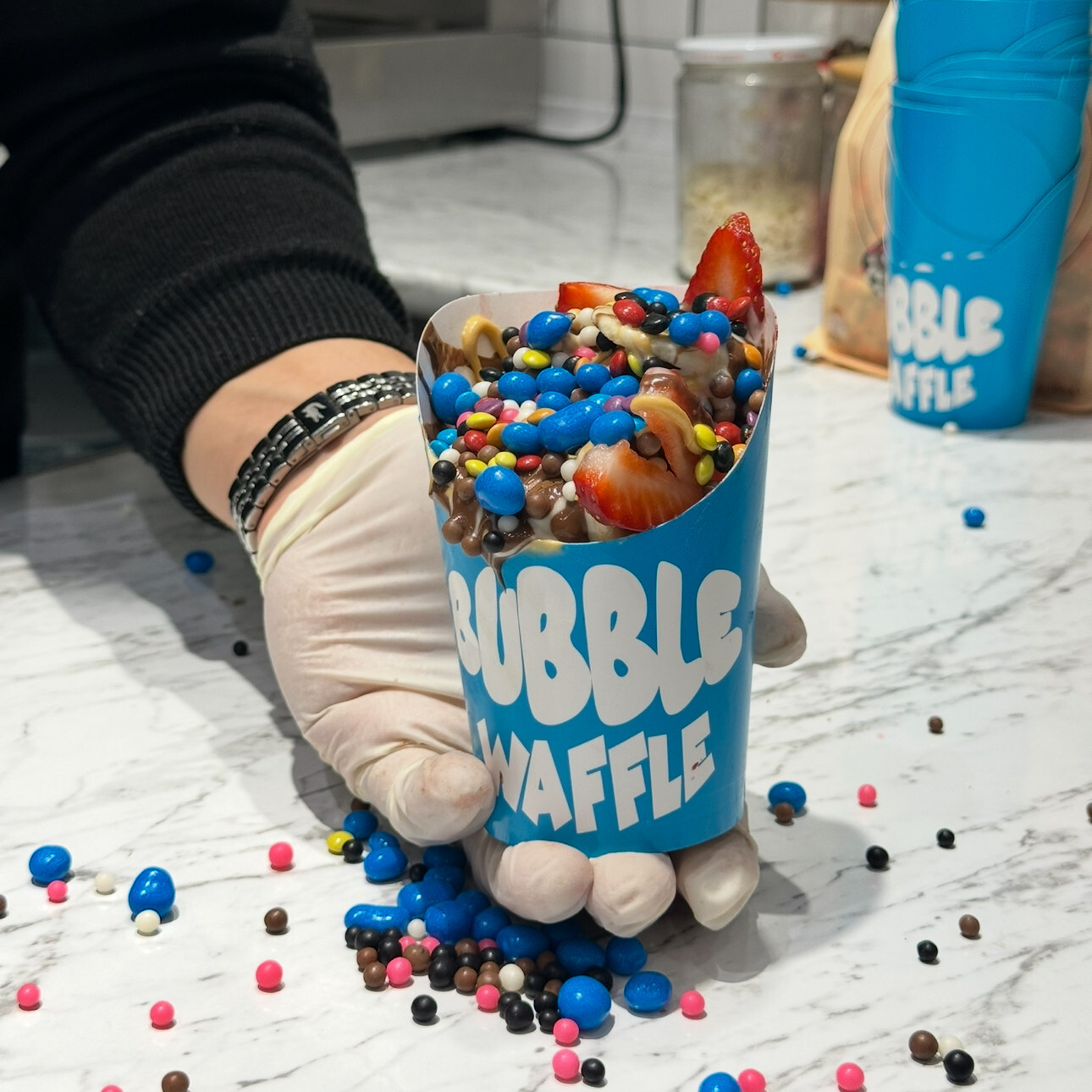 Kendi Külah Bubble Wafflenı Oluştur;