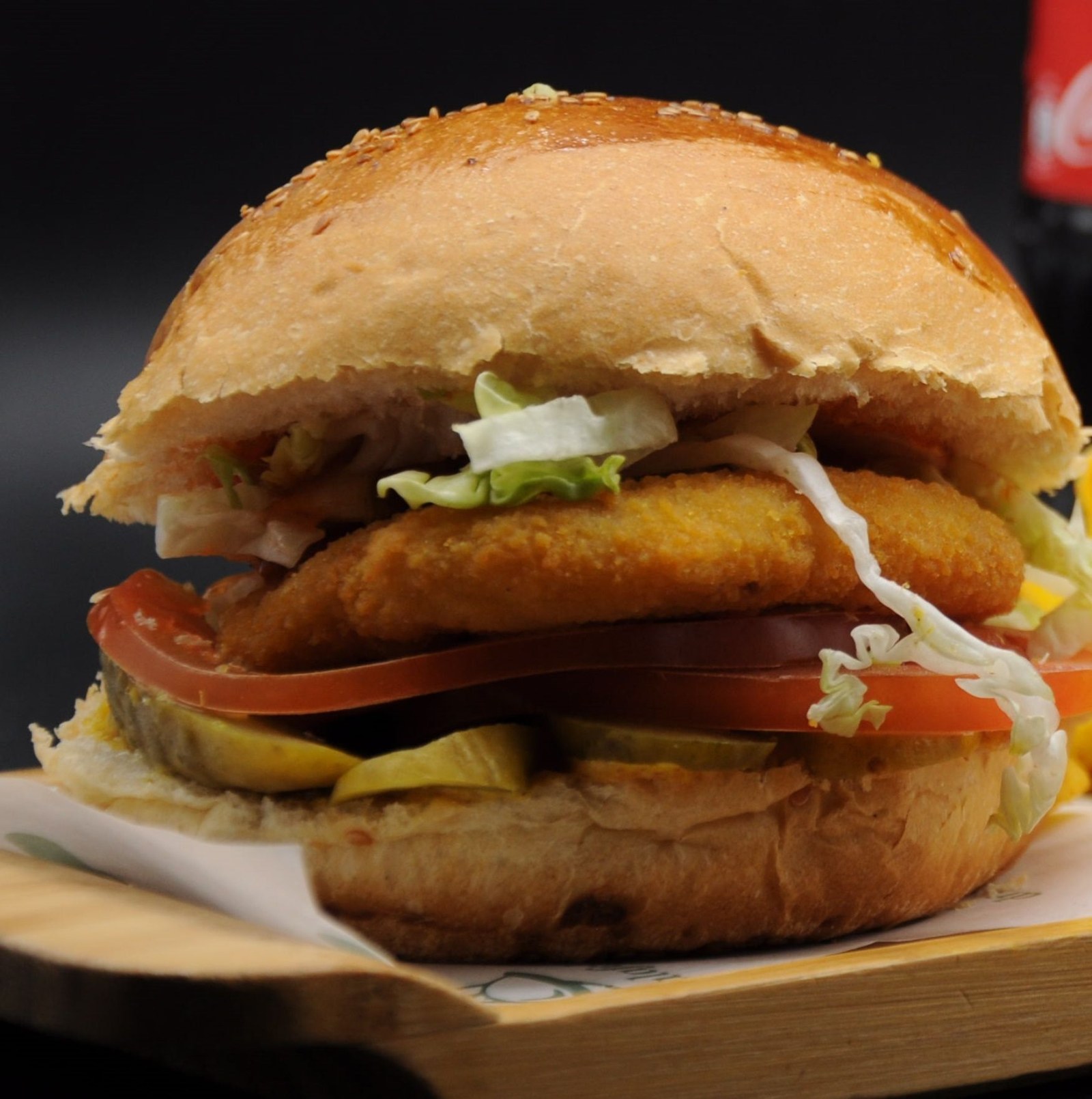 Vegan Şnitzel Burger