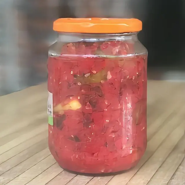Domates Ezmeli Biberli Turşu Kavanoz