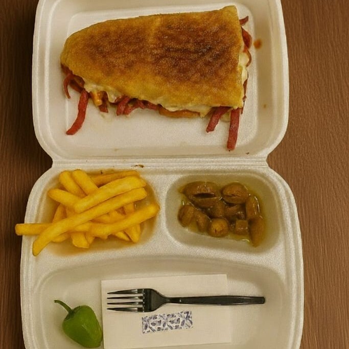 3/4 Sosis Kaşar Tost