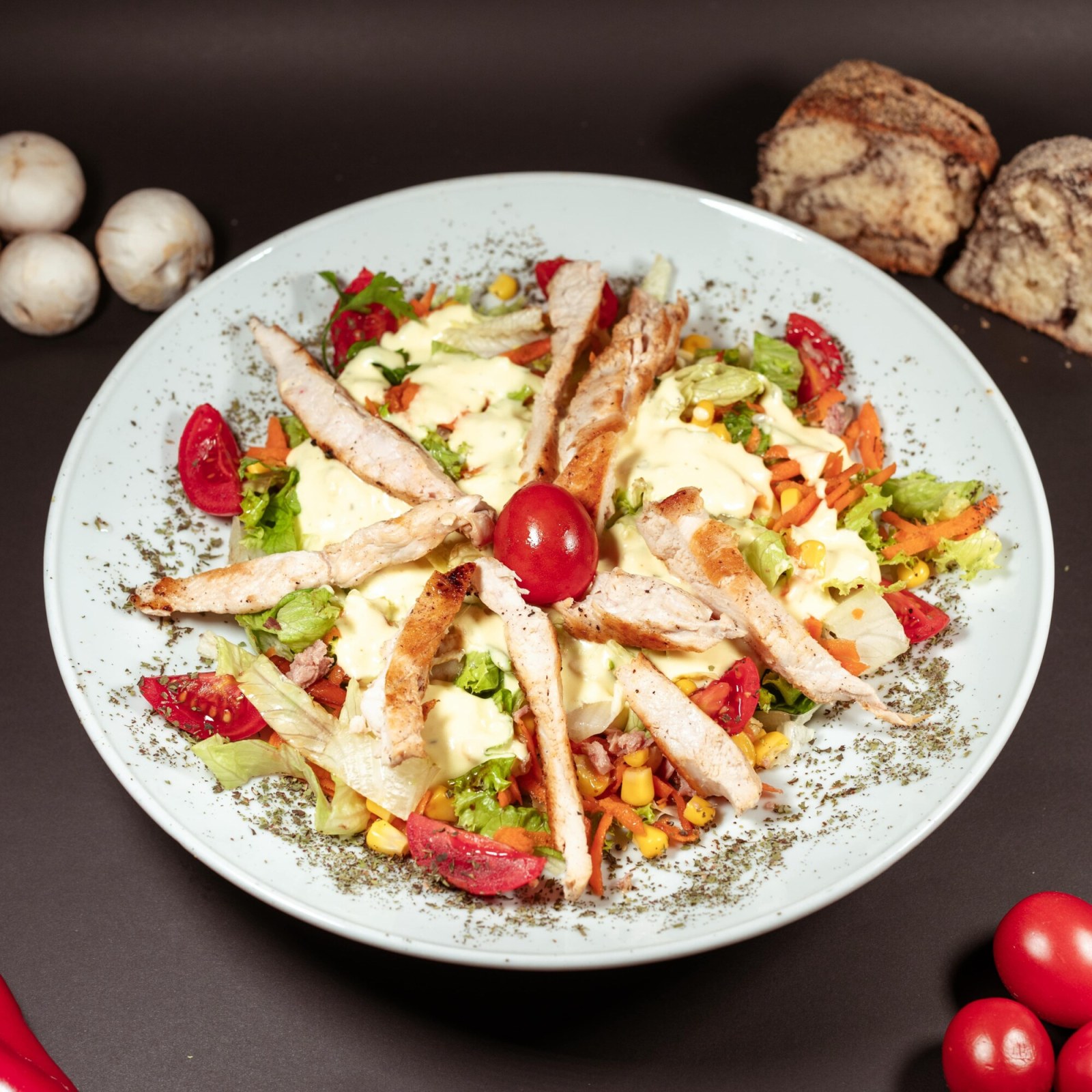 Tavuklu Sezar Salata