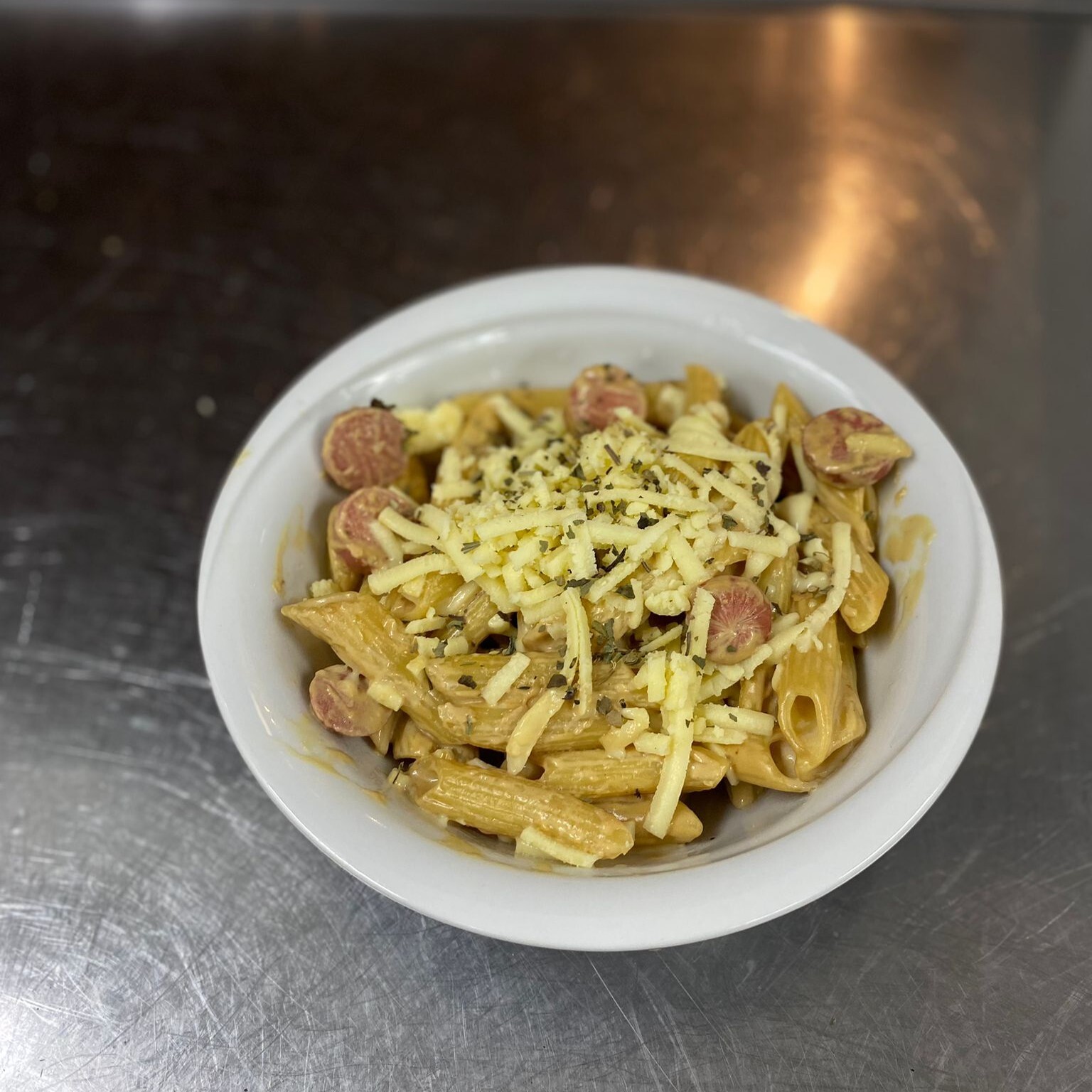 Soya Soslu Sosisli Penne Tam