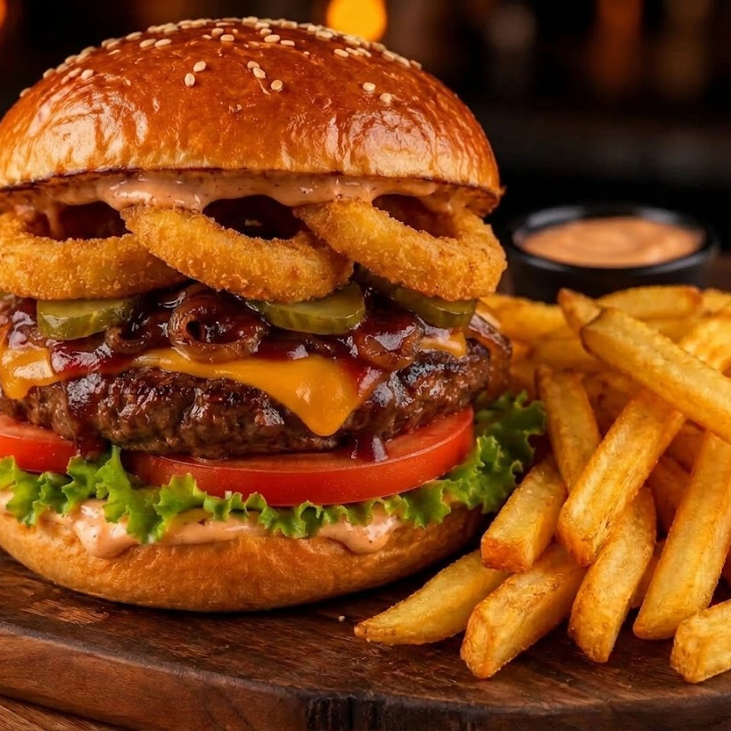 Golden Ring Burger