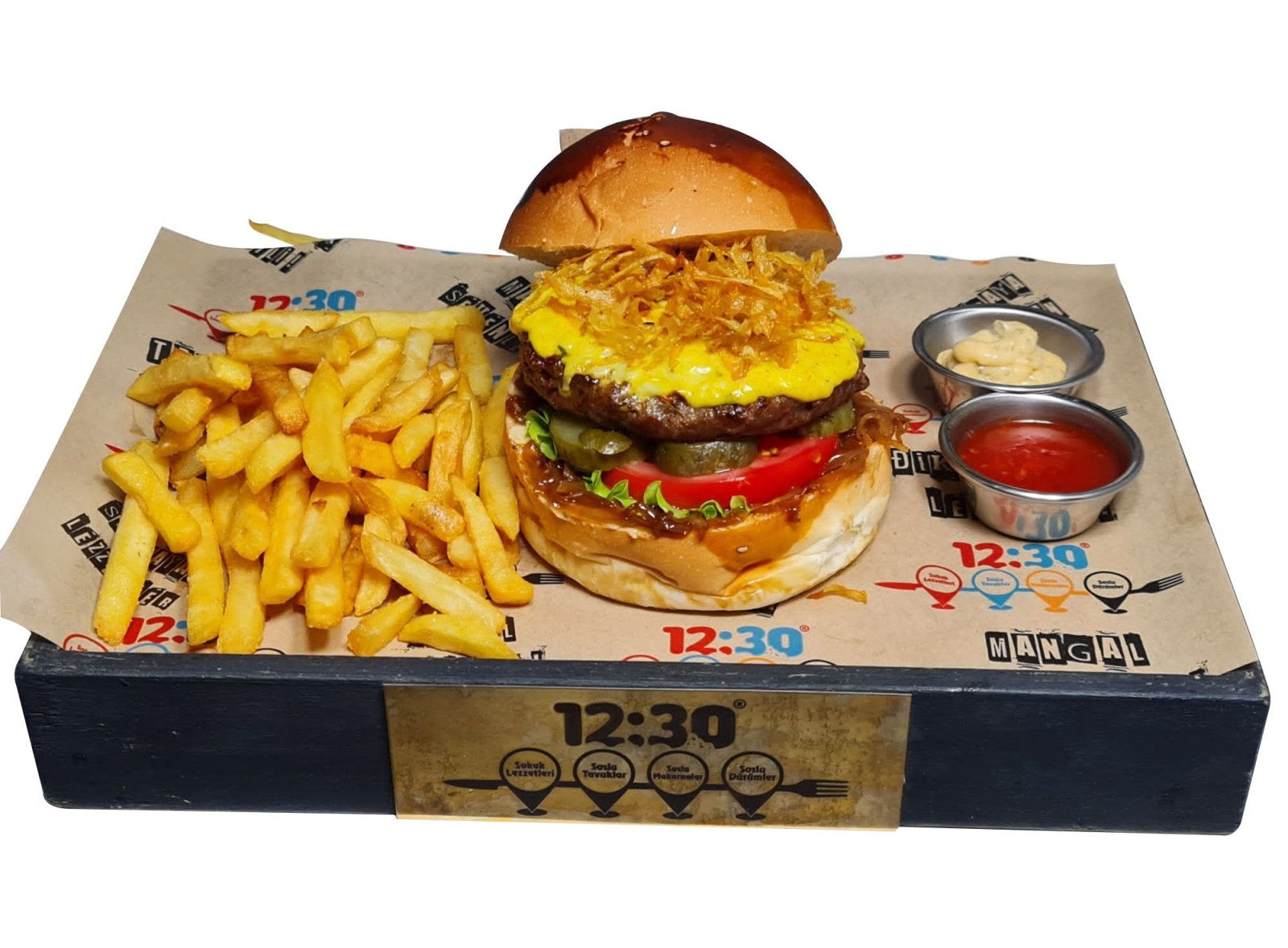 Köri Soslu Burger
