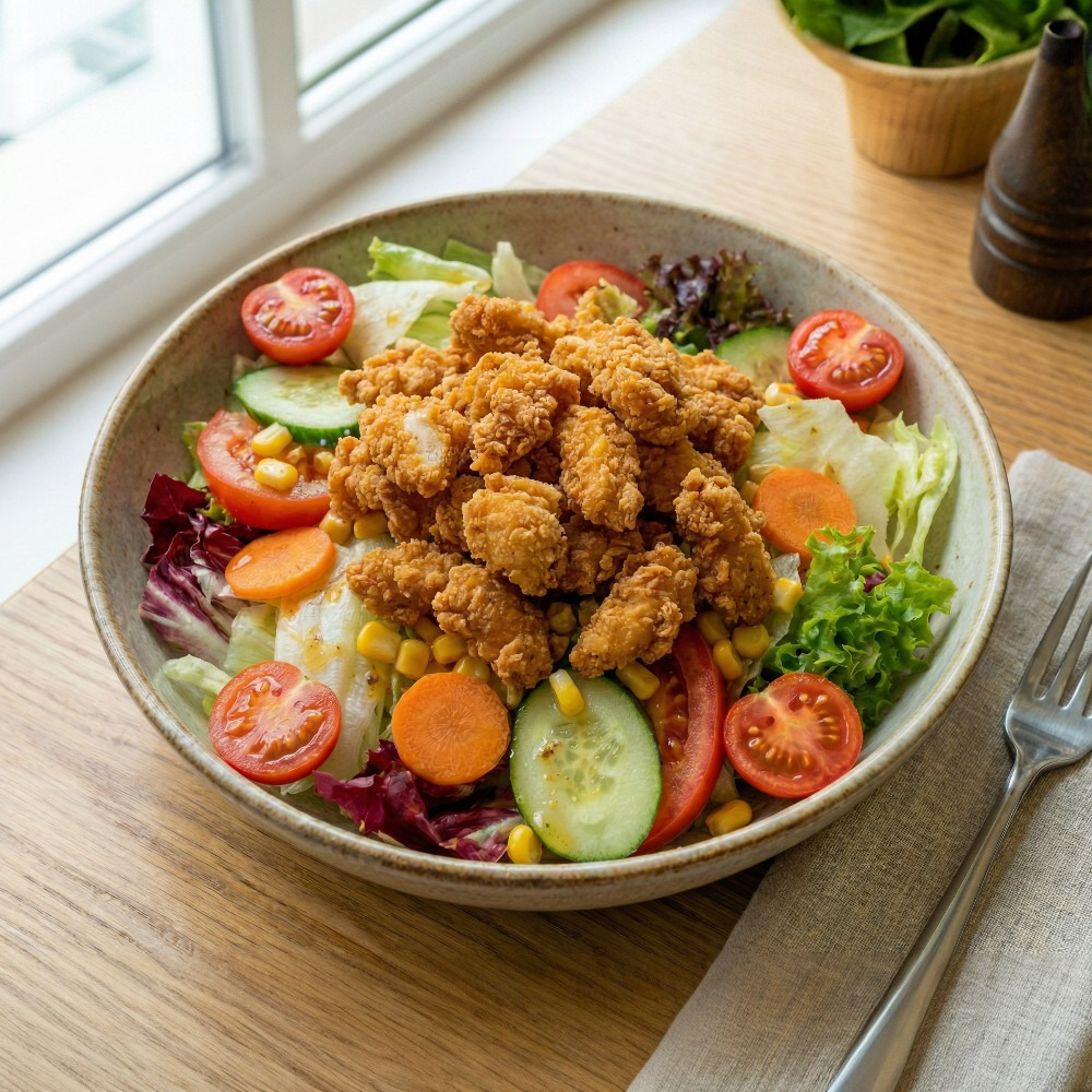 Fit Çıtır Tavuklu Salata