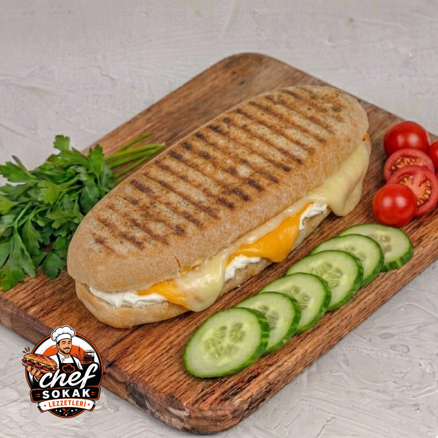 3 Peynirli Cheddar Tost