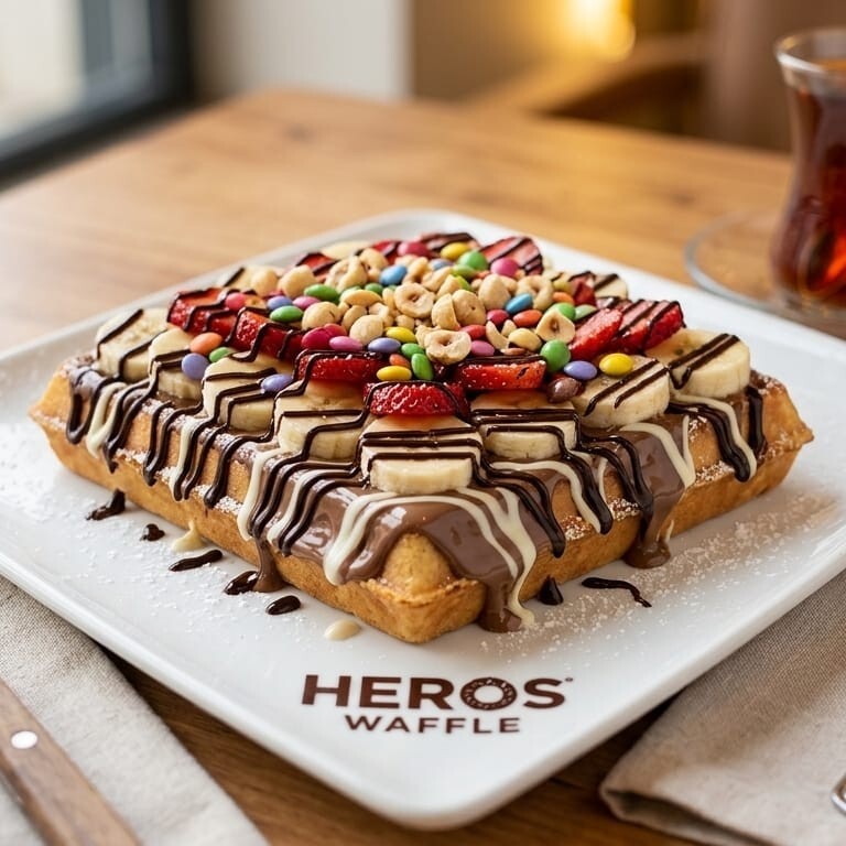Waffle Karışık Porsiyon