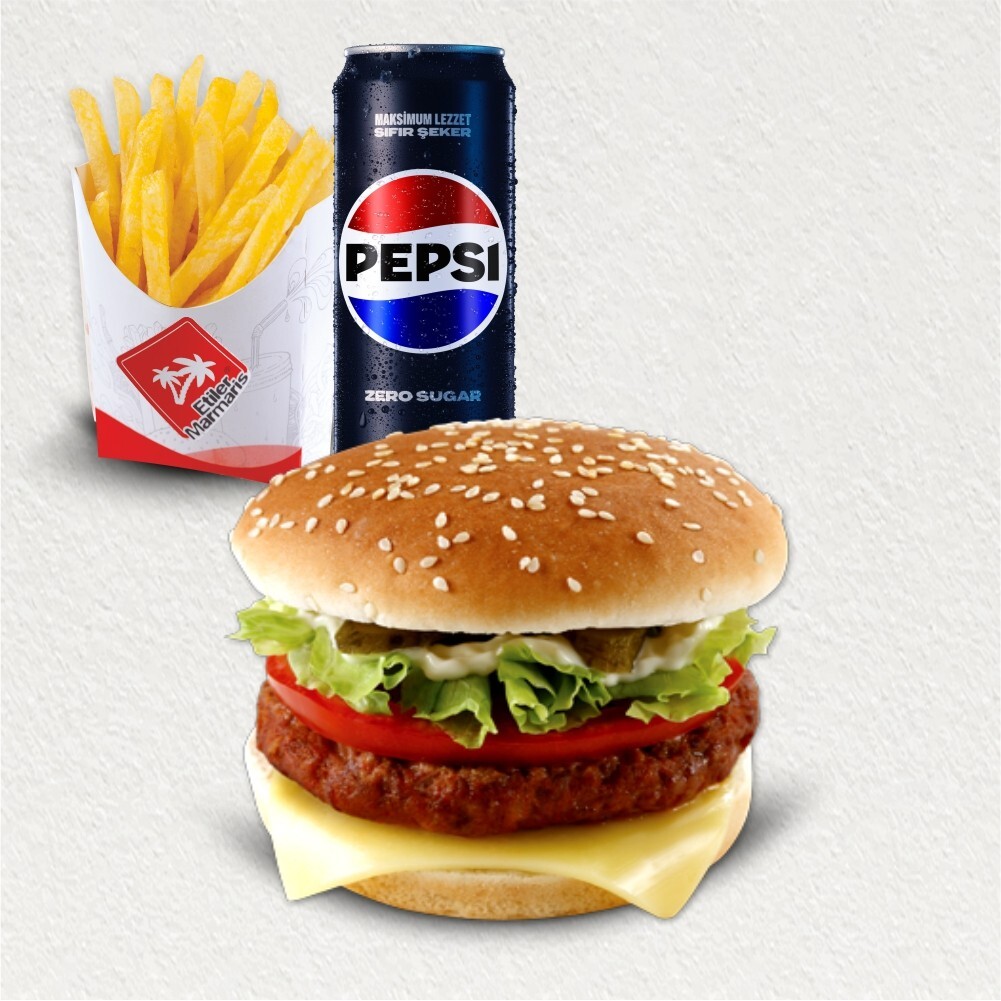 Cheeseburger Menü