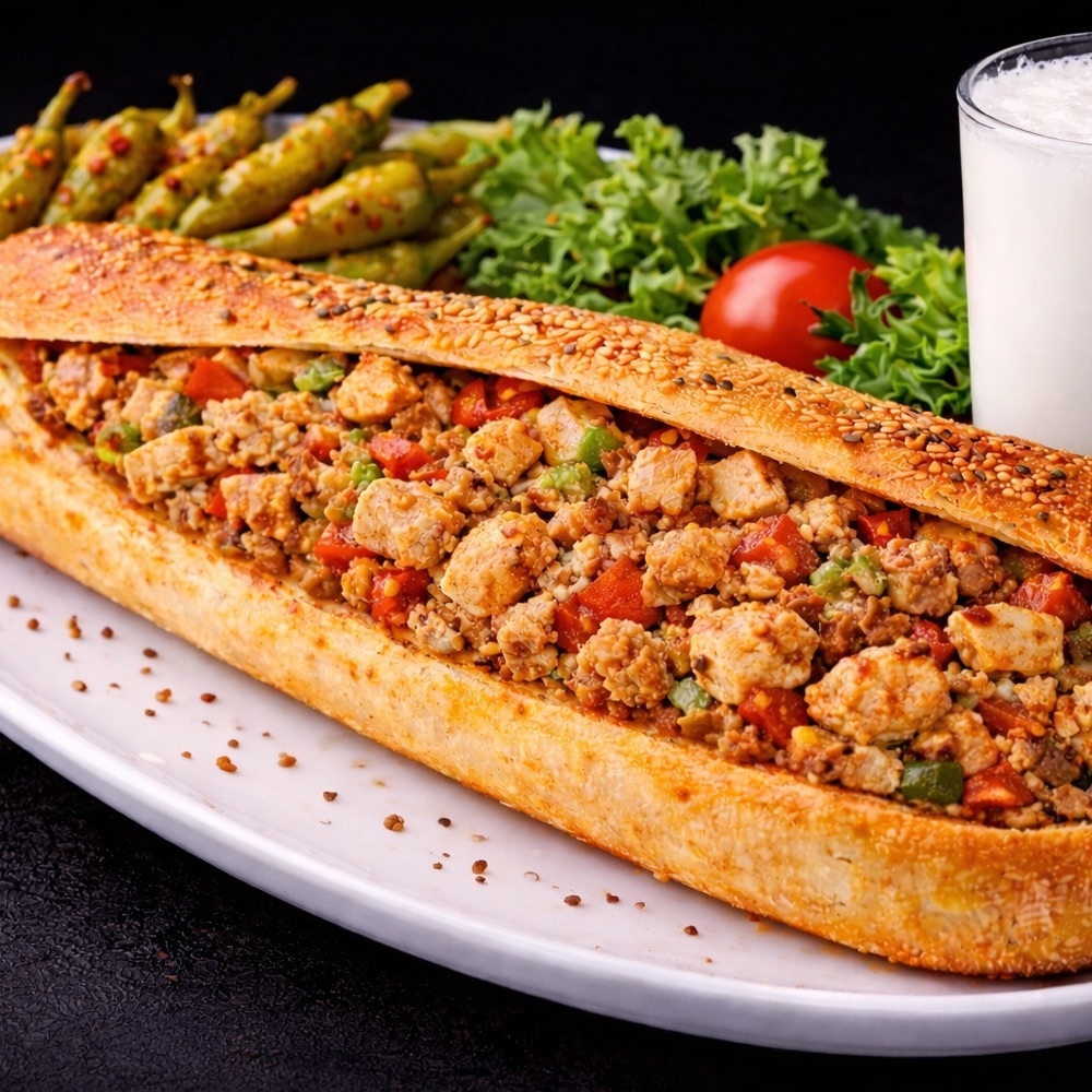 3/4 Ekmek Arası Tavuk Kavurma