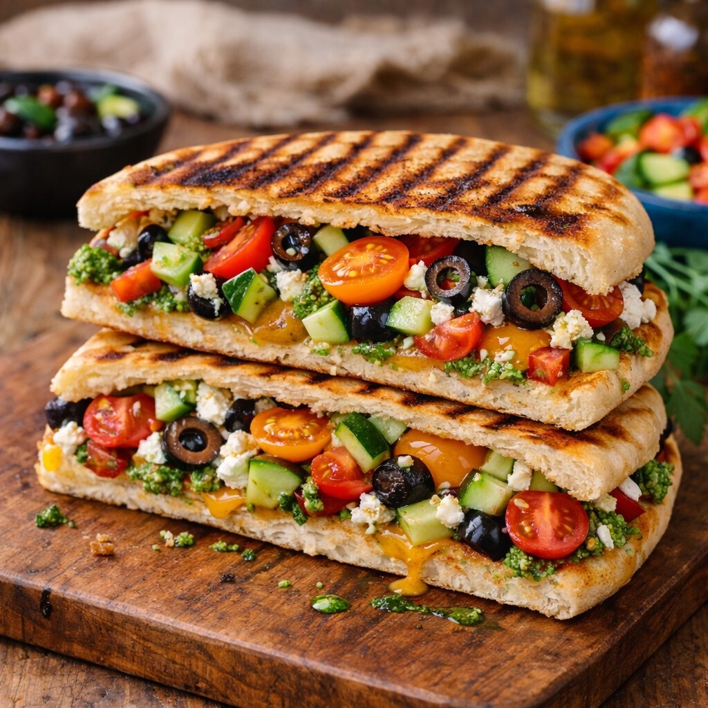 Akdeniz Bazlama Tost Menü