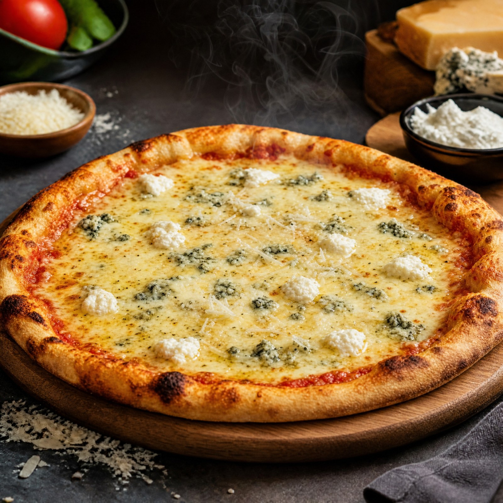 Dört Peynirli Pizza