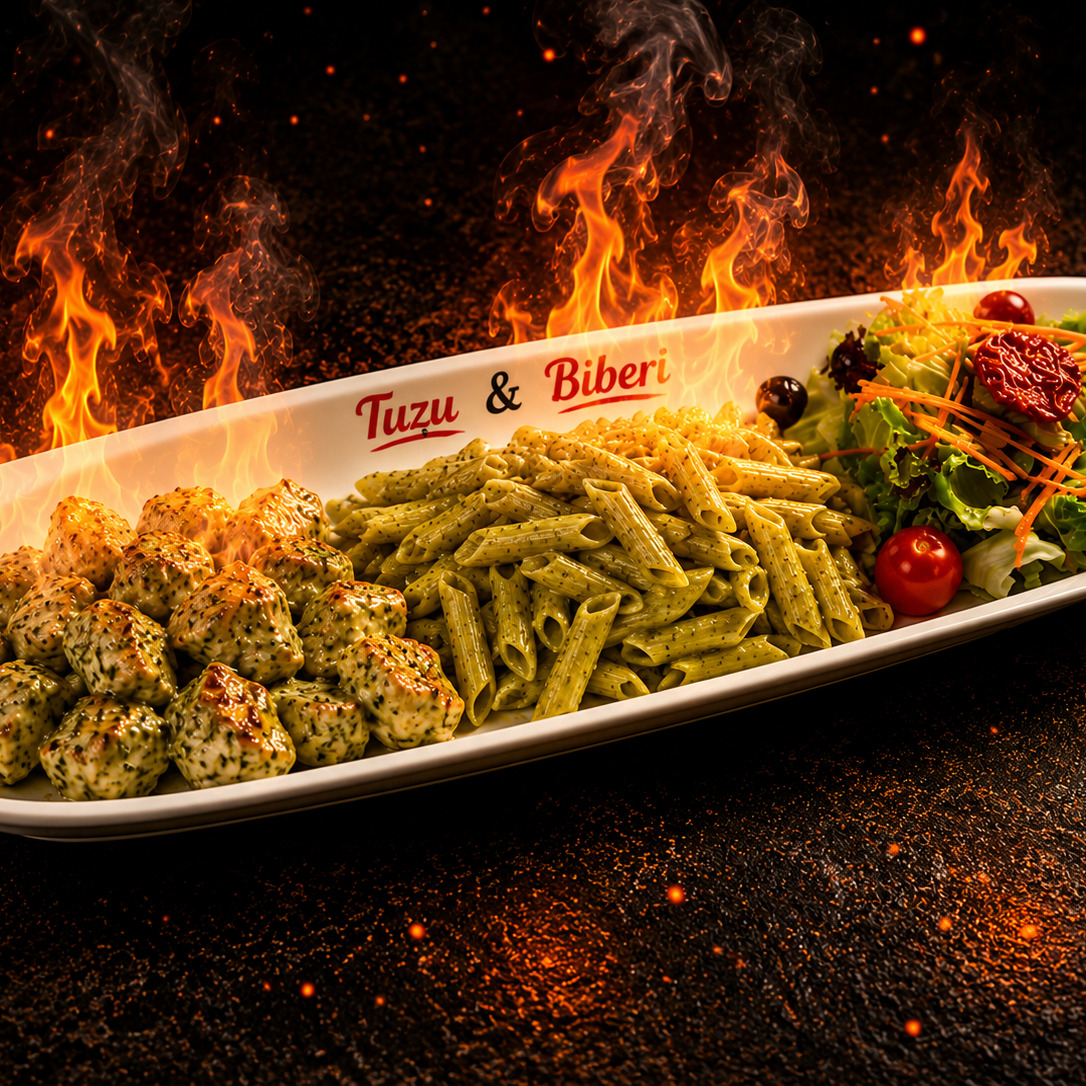 Pesto Soslu Tavuk