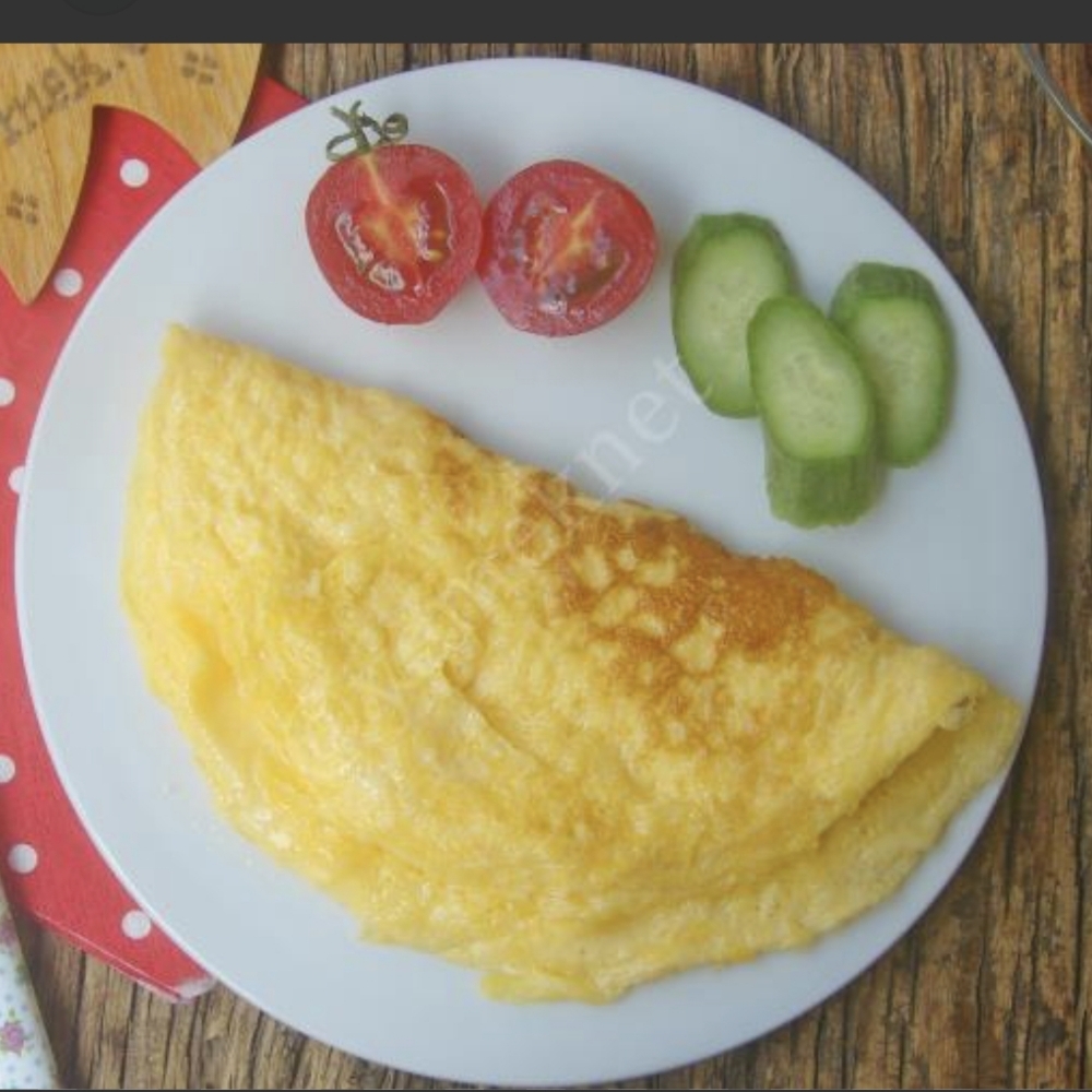 Salamlı Omlet