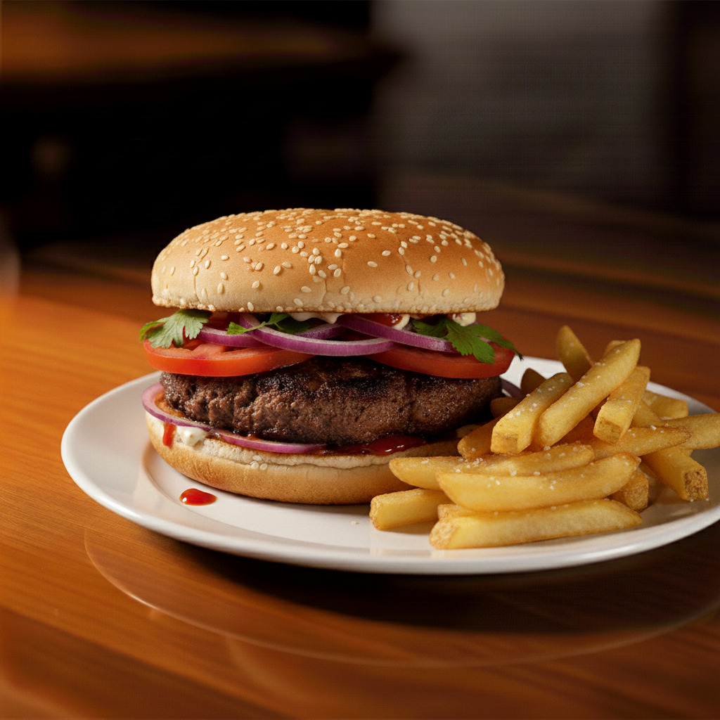 Hamburger ve Patates