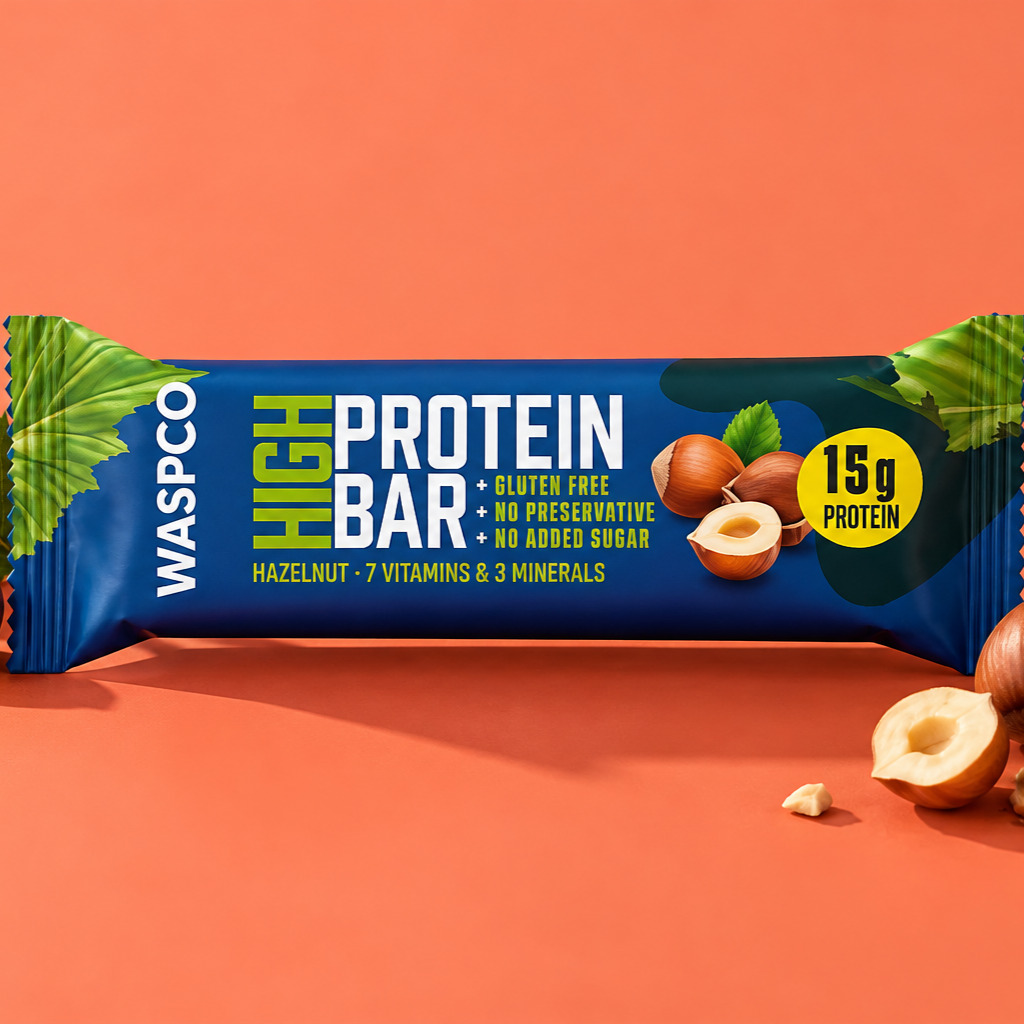 Waspco High Protein Bar Hazelnut