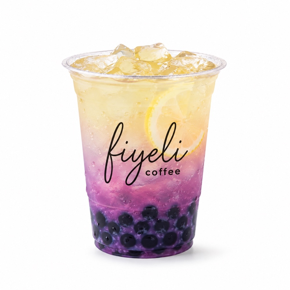 Yaban Mersinli Bubble Tea