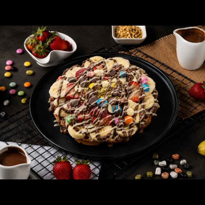 Surprise Çiçek Waffle