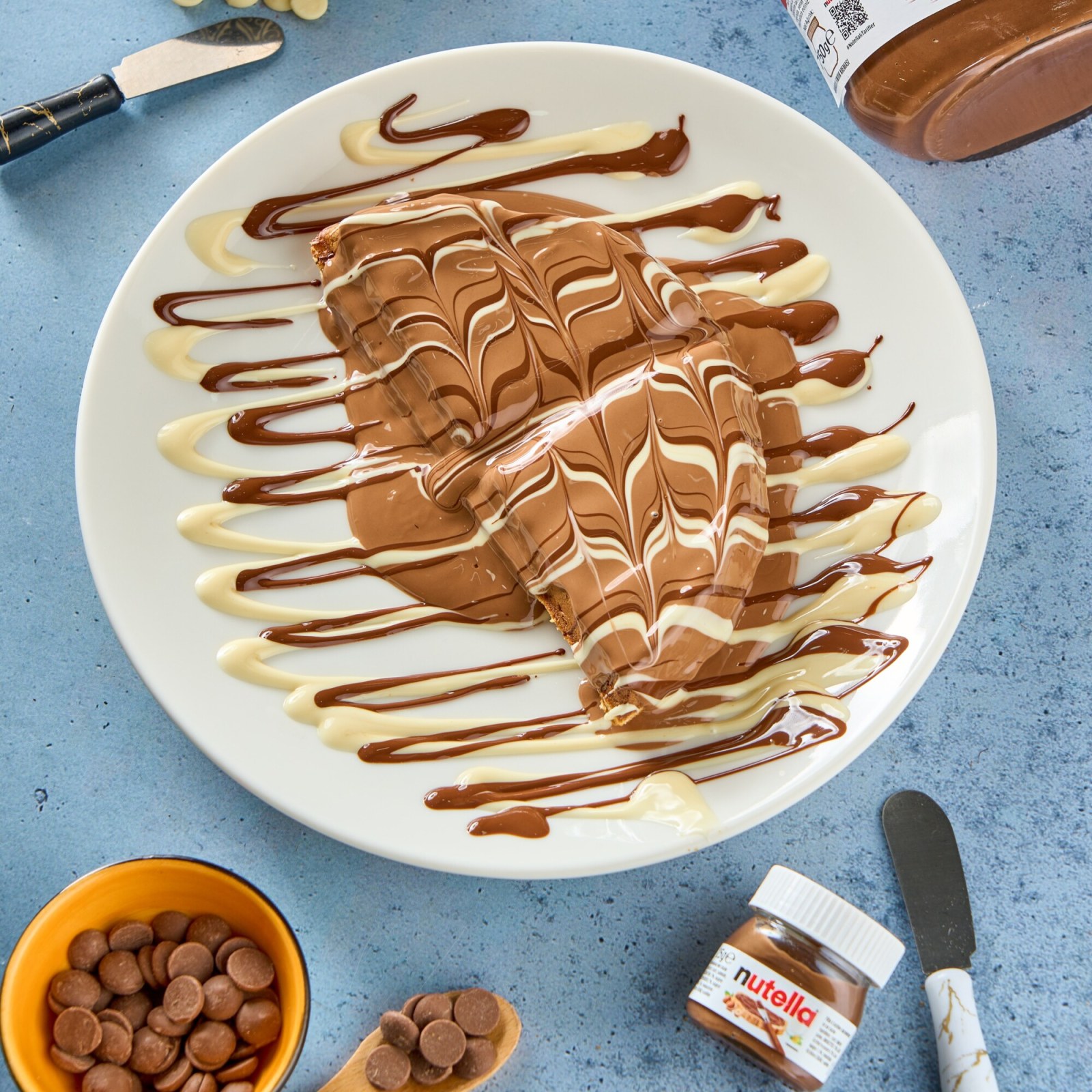 Çikolatalı Waffle