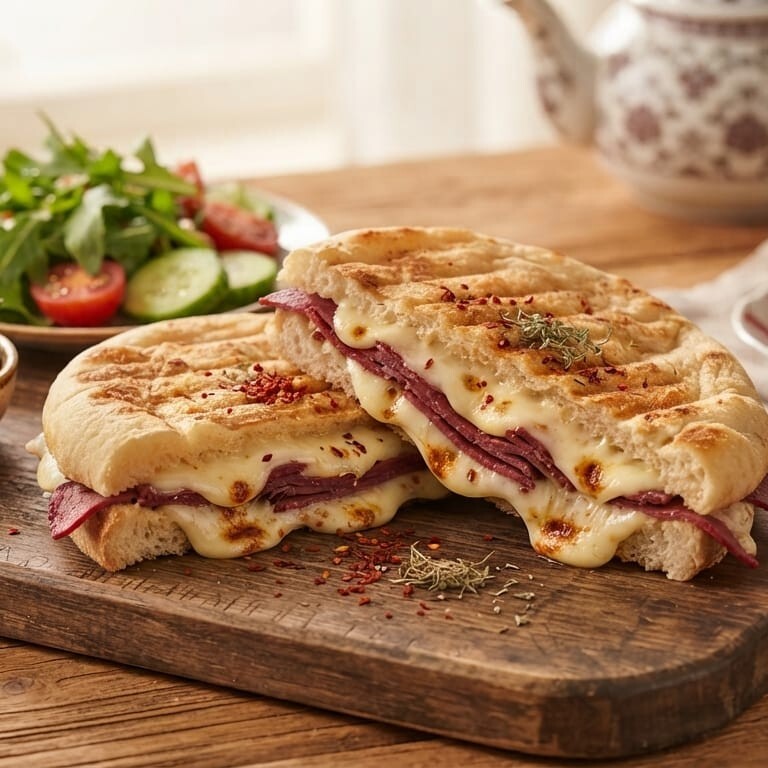 Bz Antrikot Pastırmalı Tost [Tostlab Pastrami]