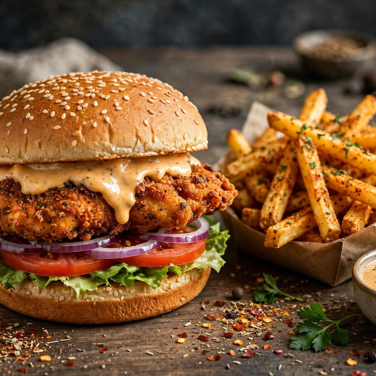 Cajun Burger