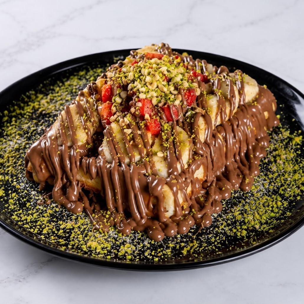 Sütlü Çikolatalı Waffle (2 Kişilik)