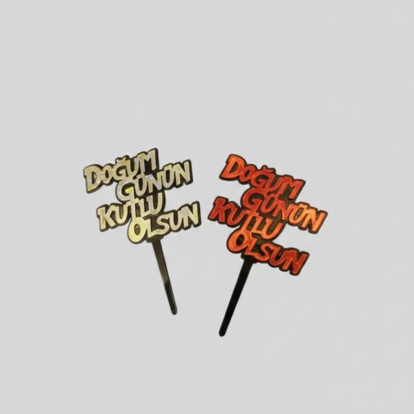 Doğum Günün Kutlu Olsun Pleksi