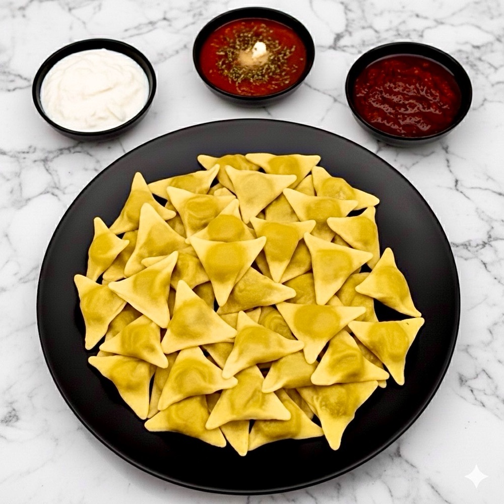 Patatesli Kıymalı Mantı ( HAŞLANMIŞ )