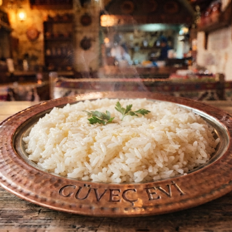 Güveç Evi’nden Pirinç Pilavı