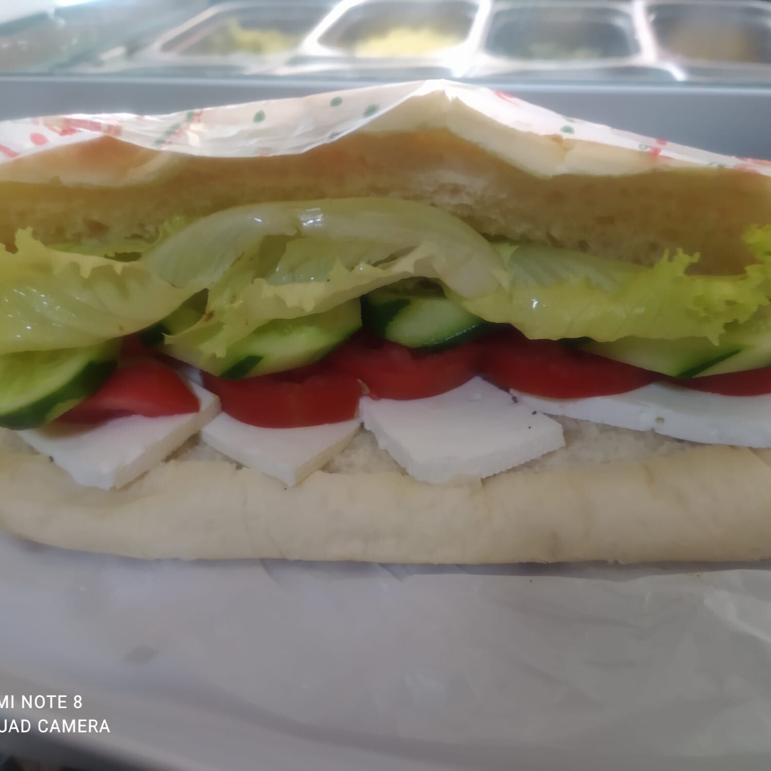 Beyaz Peynirli Soğuk Sandviç